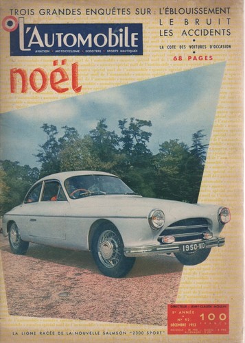 Automobile 1953 panhard - 92,
