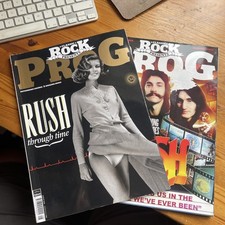 Prog magazine two copies