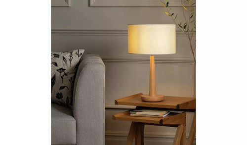 Lampada tavolo legno - lampada,