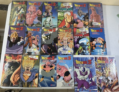 Dragon ball vhs lot - dragon,
