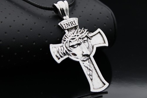 Collana croce inri gesù - inri,