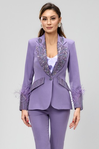 Tailleur donna elegante - tailleur, lilla