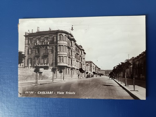 176a cartolina cagliari viale - 176a,