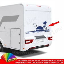 Adesivo per camper MARE SOLE e