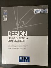 Hoepli Manuale di teoria design preparazione ai test di ammissione con esercizi 