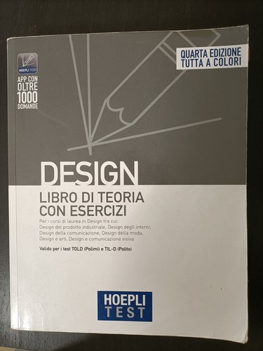 Hoepli manuale teoria - manuale, di