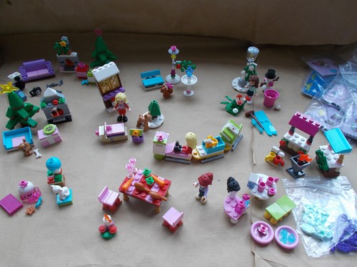 Lego friends inverno - inverno, scene