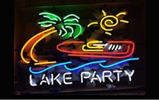 Lake Party Neon Sign Light