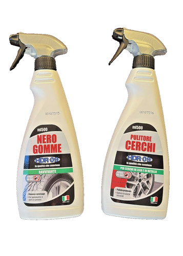 Kit pulizzia cerchioni gomme - pulizzia,