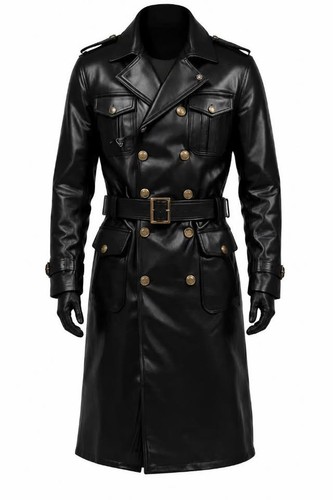 Trench uomo vera - , pelle