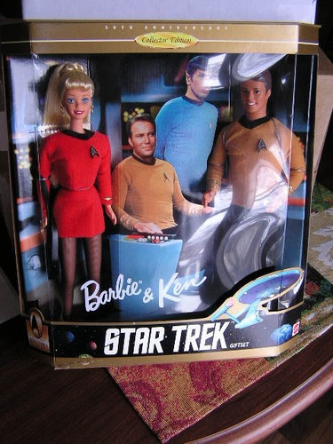 1996 star trek barbie - 1996, &