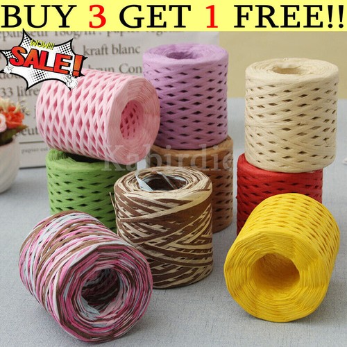 100 raffia 200m roll - 100%raffia-, 200m/roll