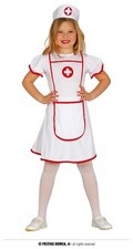 CARNEVALE HALLOWEEN VESTITO INFERMIERA NURSE COSPLAY BAMBINA