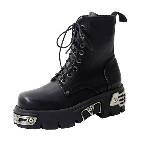 Stivaletti donna rock - , pelle