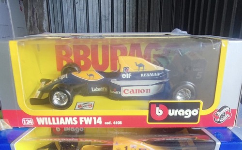 Bburago williams fw14 24 - williams, 1:24
