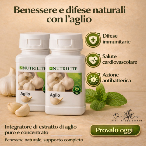 Aglio nutrilite cuore - 2x,