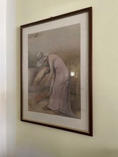 Quadro Innocenzo Melani (falciatrice)