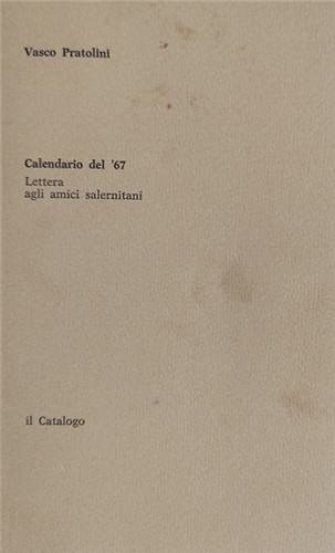 Pratolini vasco calendario - pratolini,vasco.,