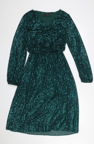 Kyla women green sequin - kyla,
