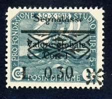 Fiume - 1921 - Segnatasse -