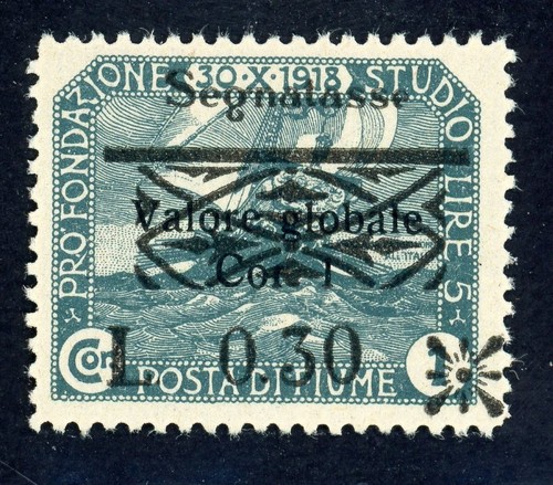 Fiume 1921 segnatasse - -,