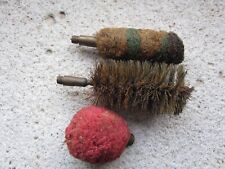 LOTTO SCOVOLO A VITE PULISCI PULIZIA PER CANNA FUCILE DA CACCIA ANTICO SET KIT 3