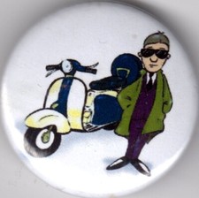 MOD & LAMBRETTA Pin Button