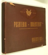 Marca di Fabbrica POSATERIA ARGENTERIA 800/000 primi 900 Cutlery Silverware