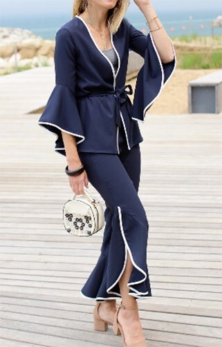 Zara bnwt navy - bnwt, waist
