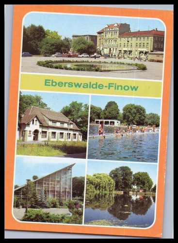 Cartolina eberswalde finow - eberswalde-finow, /
