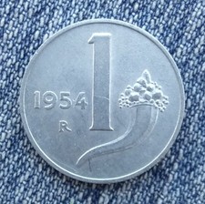 Vendo 1 Lira Del 1954