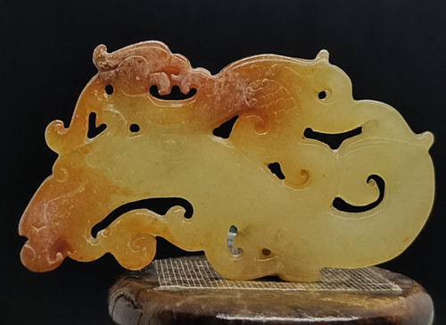 Antica scultura del drago