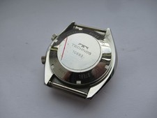 TECHNOS NOS ALARMDATE AUTOMATICO CASSA E CORONE VETRO PER CAL AS 5008 ORIGINALE OTTIME CONDIZIONI