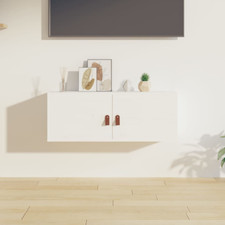 vidaXL Pensile Bianco 80x30x30