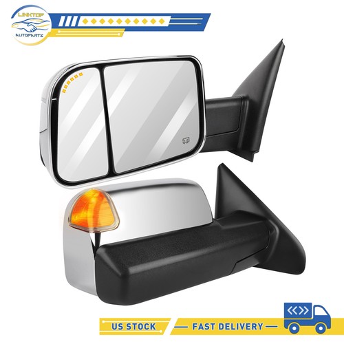 Power heated tow mirrors - lh+rh,