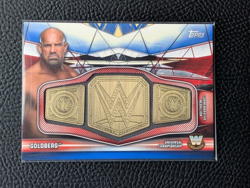 Wwe goldberg topps - wwe,