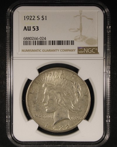 1922 dollaro della pace - 1922-s,