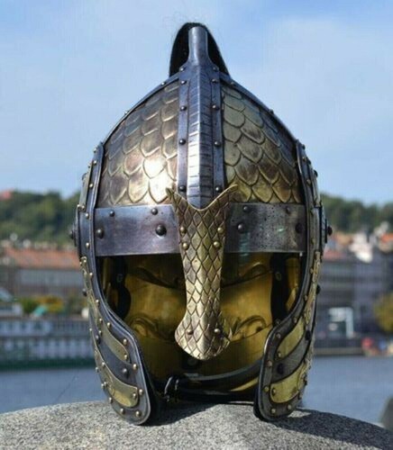 Elmetto vichingo medievale - ,