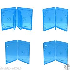 Custodie BD BluRay Disc Colorate 1 / 6 Posti Box Custodia Case BLU 7 / 22 mm