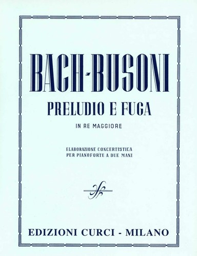 Preludio fuga re maggiore - in,