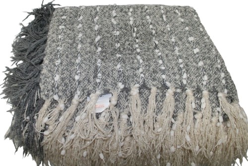 Coperta shabby chic grigio - chic,