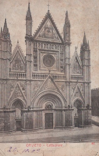 Cartolina orvieto terni - cartolina,