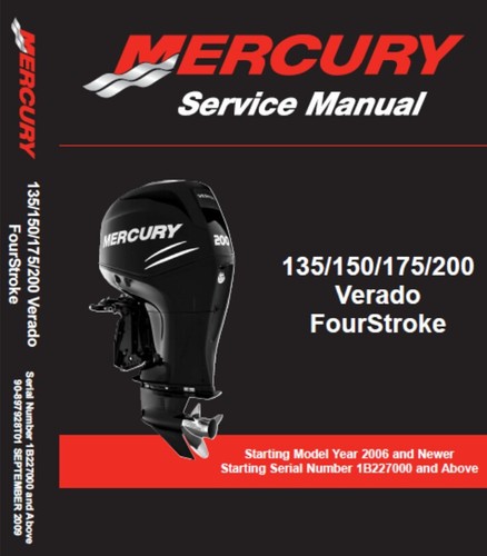 Mercury 135 150 175 - , verado
