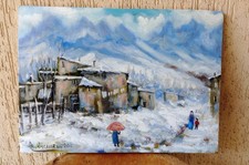 "Colli innevati" 2015 quadro
