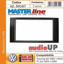 MASCHERINA RADIO 2 DIN