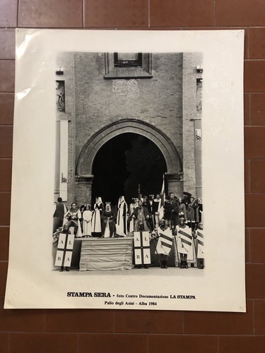 Manifesto alba 1984 palio - alba,