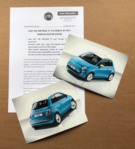 2015 fiat 500 vintage - fiat, '57