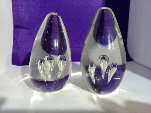 Pair vintage murano - pair, glass