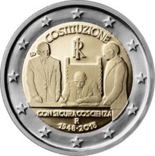 2 Euro Commemorativi del 2018 - FDC da Rotolino o Coin Card - A SCELTA