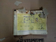 Libretto Lancia Fulvia Coupé 2 Serie 1971 Uso Collezionistico